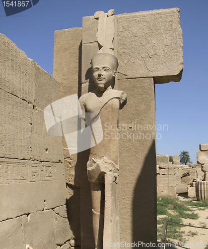 Image of statue around Precinct of Amun-Re