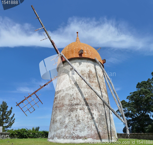 Image of windmill at San Miguel Island