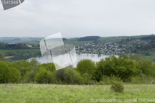 Image of maar in the Vulkan Eifel