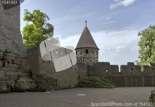 Image of Wertheim Castle detail at summer time