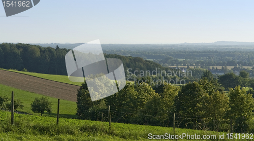Image of sunny scenery around Emmendingen