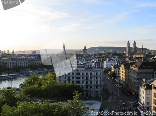 Image of Zurich city view