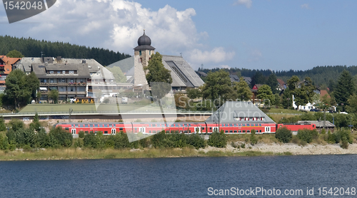 Image of Schluchsee waterside scenery