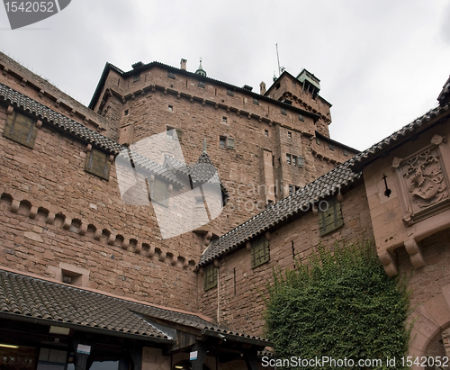 Image of Haut-Koenigsbourg Castle detail