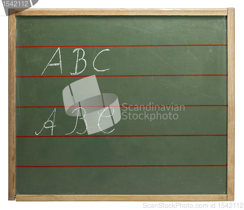 Image of ABC blackboard