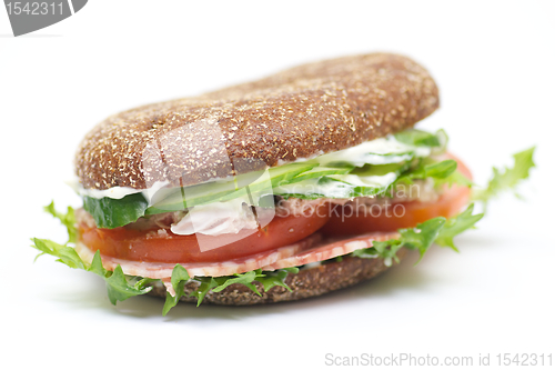 Image of Whole wheat bread sandwich 