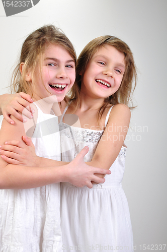 Image of happy smiling lovely girls frinds