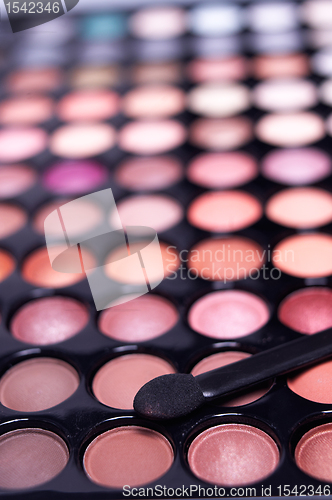 Image of eyeshadow palette professional set