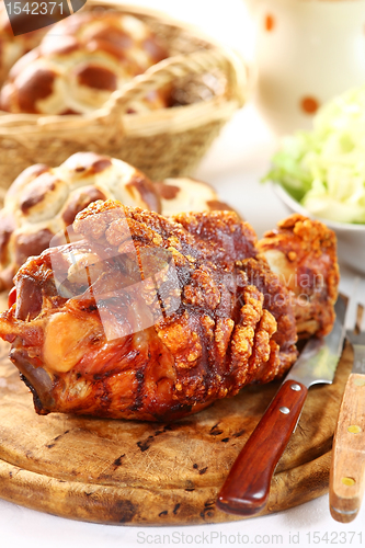 Image of Grilled knuckle of pork