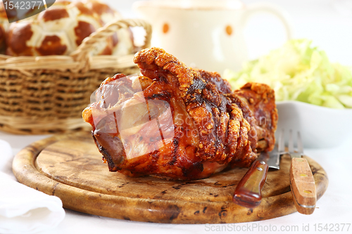 Image of Grilled knuckle of pork