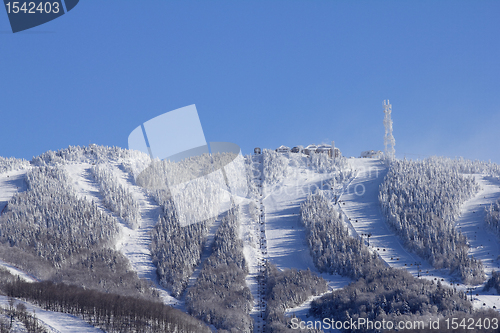 Image of ski resort mountain