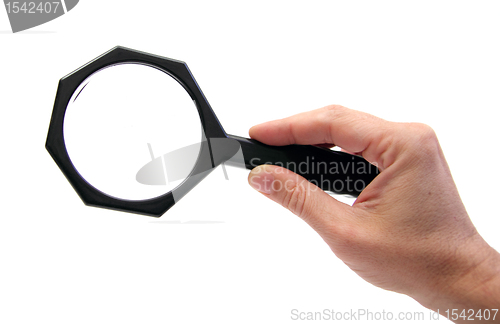 Image of magnifying lens