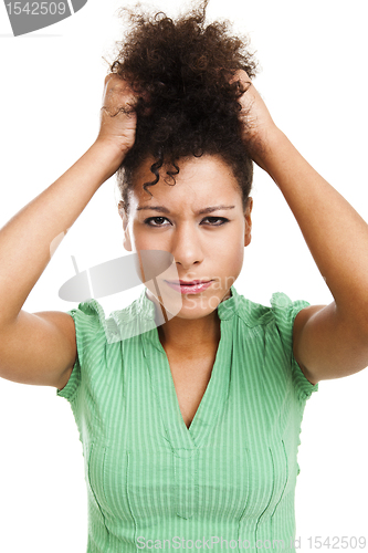 Image of Frustrated woman