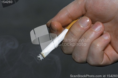 Image of Smoke in a hand