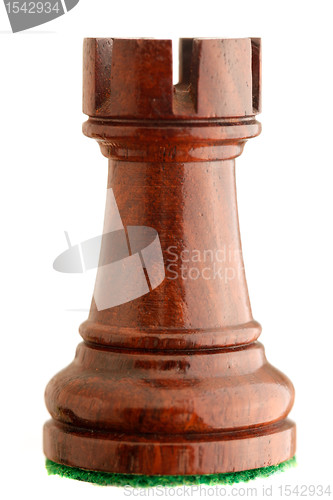 Image of Chess piece - black rook