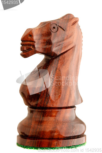 Image of Chess piece - black knight