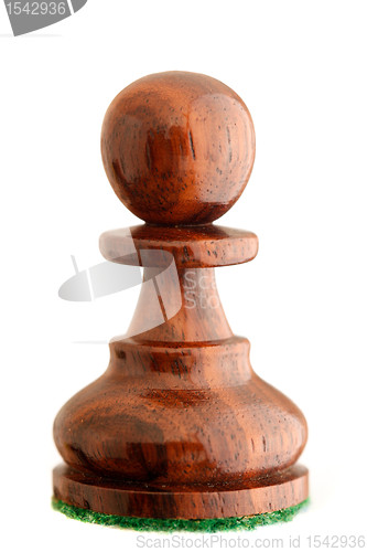 Image of Chess piece - black pawn