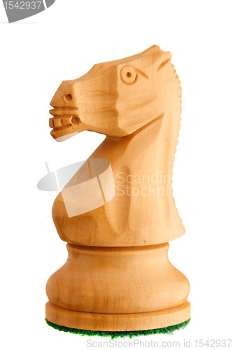 Image of Chess piece - white knight