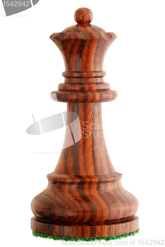 Image of Chess piece - black queen