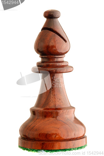 Image of Chess piece - black bishop