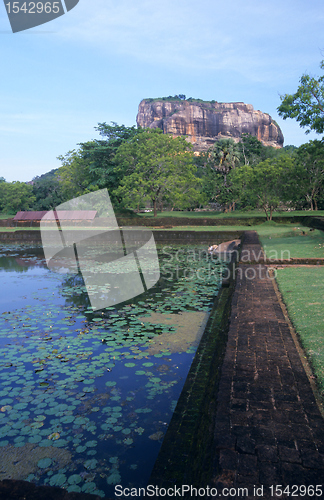 Image of Gardens of Sigiriya Lion's rock fortress