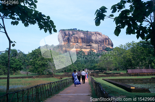 Image of Gardens of Sigiriya Lion's rock fortress