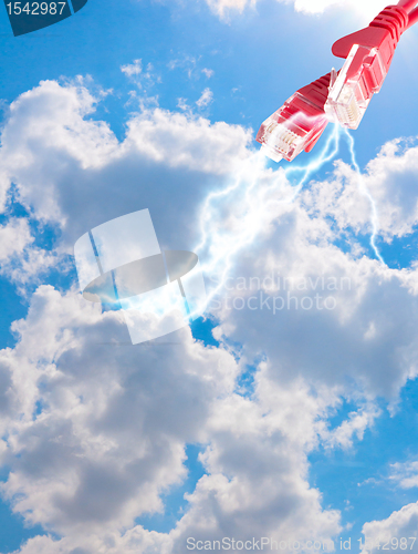 Image of Cloud Computing Concept