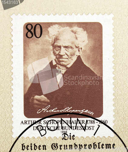 Image of Arthur Schopenhauer Stamp