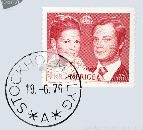 Image of Swedish Stamp
