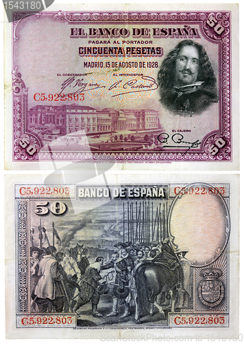 Image of Old Spanish Money