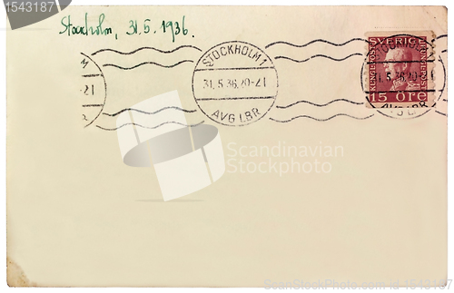 Image of Swedish Post Card