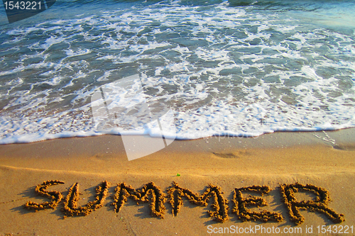 Image of summer on the beach