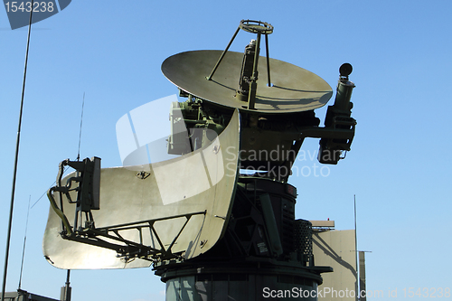 Image of military radar station 