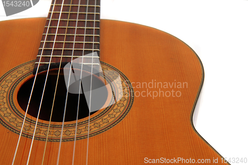 Image of detail of guitar as very nice music background