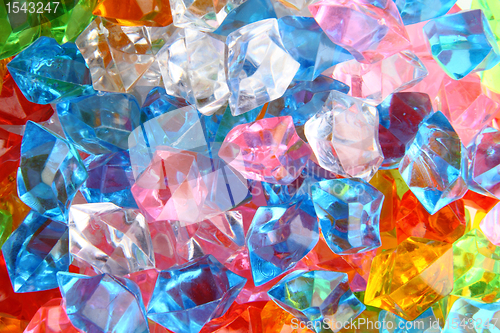 Image of color gems