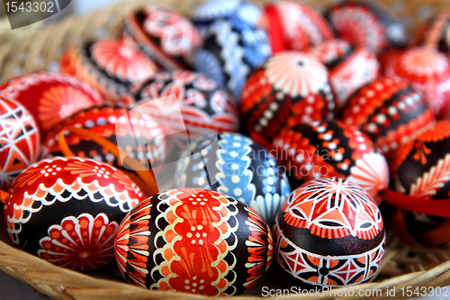 Image of easter eggs