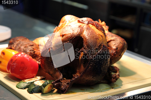 Image of roasted turkey
