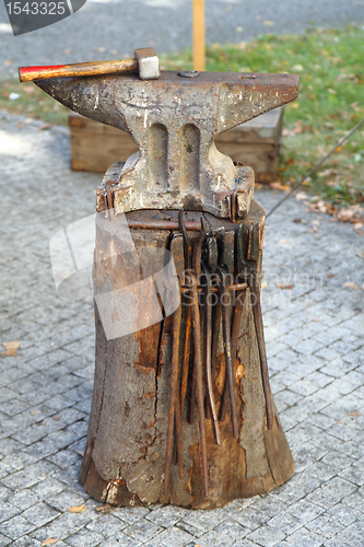 Image of blacksmith tools 