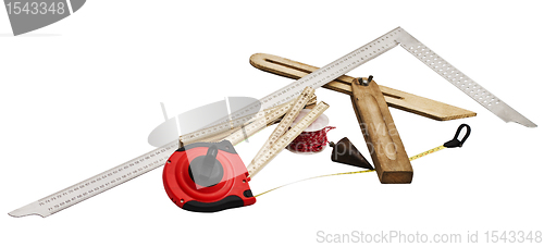 Image of carpenters tools