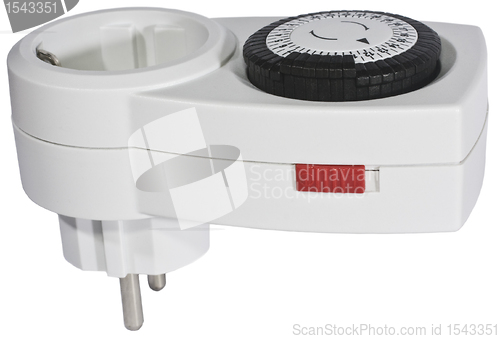 Image of white clock timer