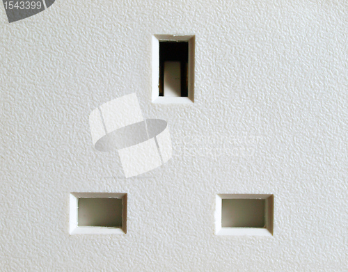 Image of British plug socket