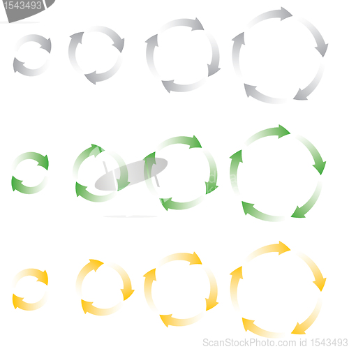 Image of set of process icons