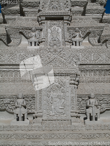 Image of Detail from the Royal Palace in Phnom Penh, Cambodia