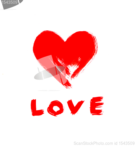 Image of abstract love symbol