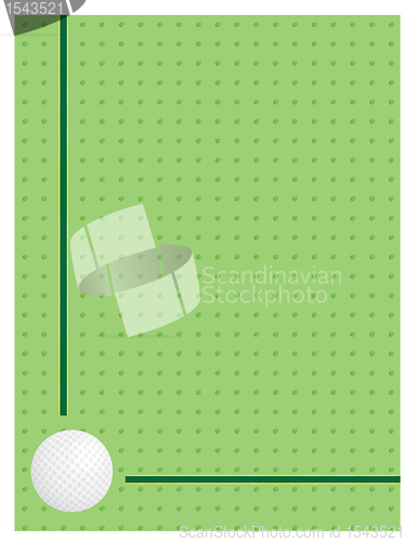 Image of background with golf ball