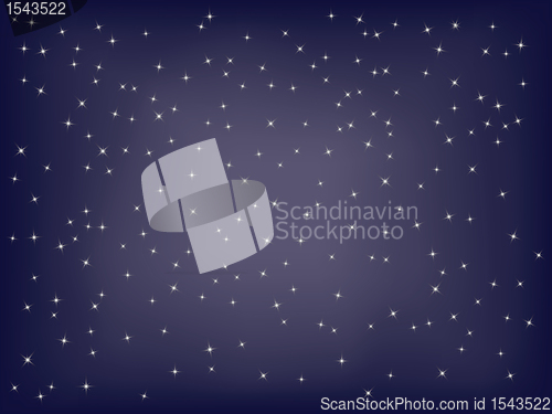 Image of abstract starry background 