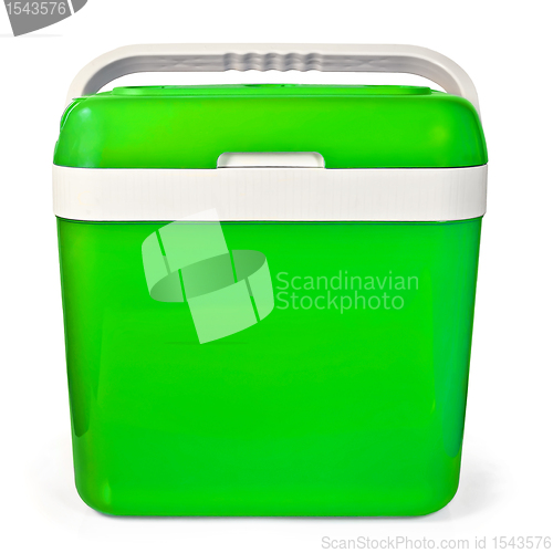 Image of Green Car fridge