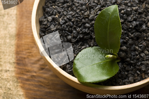 Image of Fresh and dried tea