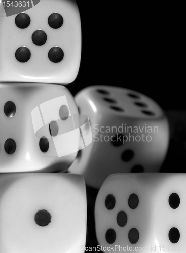 Image of dice background