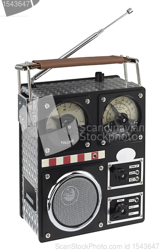 Image of funny radio nostalgic styled